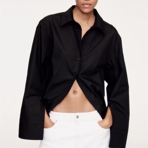 H&M Split Cuff Button Down Shirt
